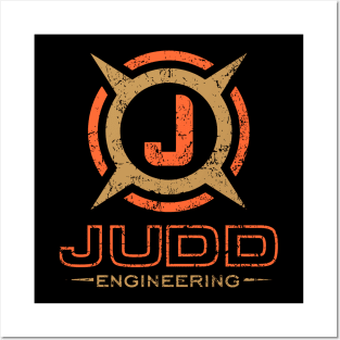 Judd Engineering Distressed Posters and Art